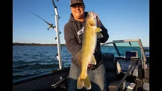 Fishing Lake Superior for late Summer Walleye!