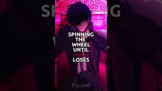 Spinning the wheel until Anos loses #anime #vs #shorts