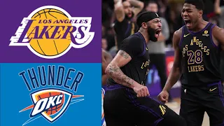 Lakers vs Thunder | Lakers GameTimeTV | Lakers Team Highlights