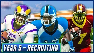 Year 6 Recruiting Special w/ HS Highlights - NCAA Football 14 Dynasty | Ep.96