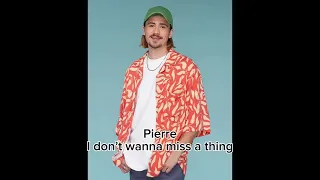 Pierre - I Don’t Wanna Miss A Thing ( Star academy 2023 )