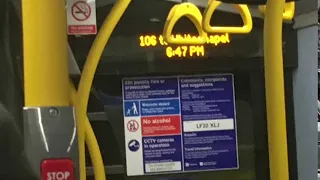 London Bus Route 106 to Whitechapel [IBUS]