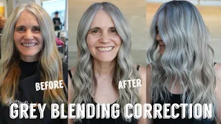 Hair Transformations with Lauryn: Corrective Grey Blending Ep. 169