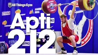 Apti Aukhadov (85kg) 212kg Clean and Jerk 2016 Russian Weightlifting Championships