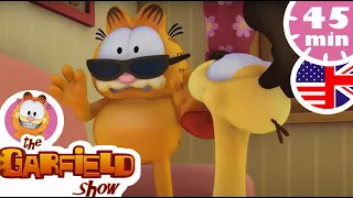 🤪Garfield and its crazy house!🤪- HD Compilation