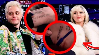 Miley Cyrus and Pete Davidson REVEAL Matching Tattoos!
