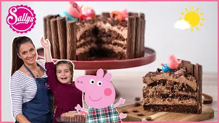 PEPPA WUTZ Matschepfützekuchen – Schokoladen Torte mit Ela / Sallys Welt