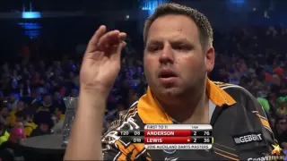 FINAL Auckland Darts Masters 2016 Gary Anderson v Adrian Lewis