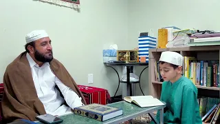 9 YEAR OLD KID IN TRAINING | AMAZING TEACHING STYLE OF QURAN | QARI HASHIM #quranrecitation #quran