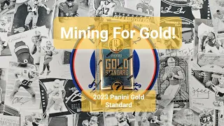 Mining For Gold with 2023 Panini Gold Standard Football!