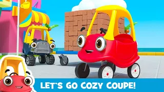 1 HOUR OF COZY COUPE | Smooth Moves + More | Let's Go Cozy Coupe 🚗