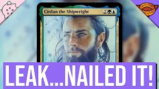 Leak...Nailed It! | Cirdan, the Shipwright | Lord of the Rings: Tales of Middle-Earth Spoiler | MTG