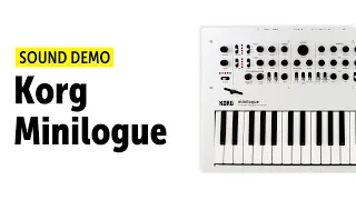 Korg Minilogue Sound Demo (no talking) - Ambient and Techno Patches