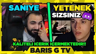 Barış G SANİYE-YETENEK SİZSİNİZ DİSCORD 2 İZLİYOR!! (YENİSİ GELENE KADAR EN İYİSİ BU!!)