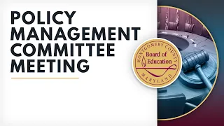 Board of Education - Policy Management Committee Meeting - 1/26/23