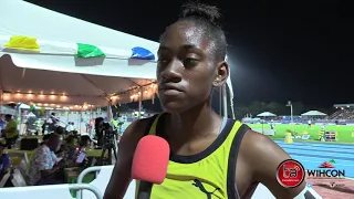 Carifta Games 2019 | Annakay Allen, SILVER U20 girls' 400m