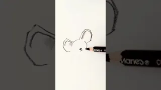 Как нарисовать красиво мышонка ✏️ арттуториал