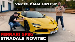 Yeni Arabası En Hızlı Ferrari - 1000HP Ferrari SF90 Stradale Novitec İnceleme & Launch Control