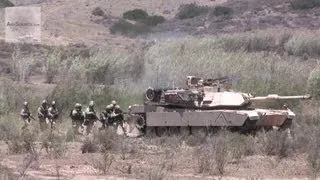 Canadian Soldiers Mechanized Assault Training