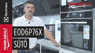 Electrolux EOD6P76X beépíthető sütő – Márkabolt.hu