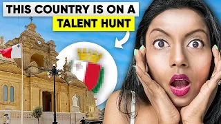 4000+ jobs for foreigners in Malta | Step-by-Step process to get a job 🤩 | Nidhi Nagori ✨