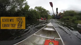 River Wye canoe trip 28-7-18