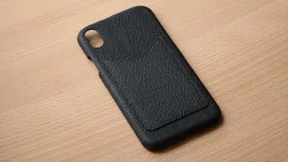 Making an iPhone Leather Case for $1 / Leather Craft / Free Pattern / 196