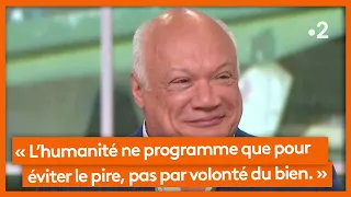 L'invité du jour - Eric-Emmanuel Schmitt donne sa vision de l'évolution de l'humanité.