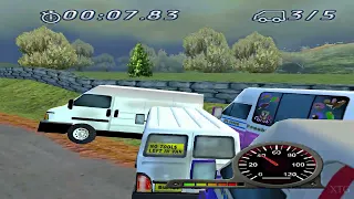 White Van Racer PS2 Gameplay HD (PCSX2 v1.7.0)