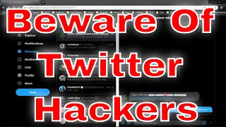 Beware of the Twitter Hackers!!! Example of Tactic Used To Access Your Twitter Account