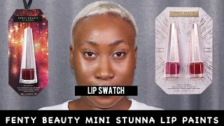 Fenty Beauty Mini Stunna Lip Paint | Swatch Demo and Review