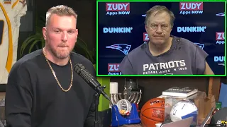 Pat McAfee Reacts To Bill Belichick's HILARIOUS Press Conference Appearance