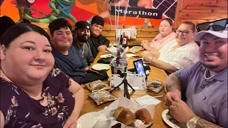 My Boys Promotion Celebration Dinner🎉🎉🎉 Texas Roadhouse