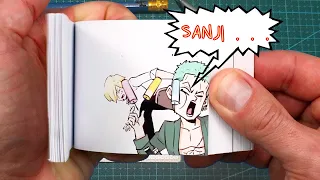 Zoro and Sanji Flipbook - One Piece vs Finger