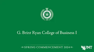 Business I | UNT Commencement Spring 2024