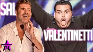 Sal Valentinetti: 'BIG Voice Sal' That Charmed Heidi Klum's Heart!❤️ | BEST Moments