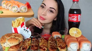 ВРАЧ САМ НУЖДАЕТСЯ В ЛЕЧЕНИИ/ СУШИ 🍣 РОЛЛЫ / Mukbang / Ayka Emilly