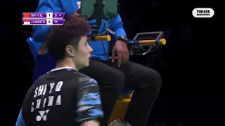 2024 亞洲錦標賽 石宇奇對決喬納坦 Asian Championship SHI Yu Qi (CHN) vs Jonatan CHRISTIE (INA) SF#badminton#bwf