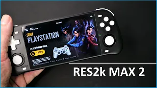 RES2k MAX 2 Test: 42 Konsolen und 16.000 Spiele in einem Handheld mit RetroOZ - Moschuss