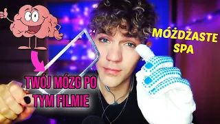 ASMR po polsku 🌙 OTWIERAM TWOJĄ CZASZKĘ I ROBIĘ SPA DLA TWOJEGO MÓZGU szept, relaks, ciary