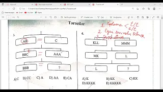 Məntiq mövzu : Tərəzilər ( tarazlıqda olan )