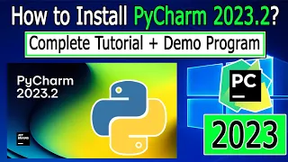 How to install PyCharm 2023.2 on Windows 10/11 [ 2023 Update ] Complete Step by Step Installation