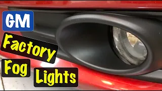 2011 - 2014 Chevrolet Cruze GM Factory Fog Lights Option Unboxing & Installation (with Bumper on!)