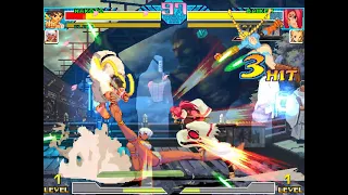 Makoto(SF) & Elena vs Baiken & Cammy