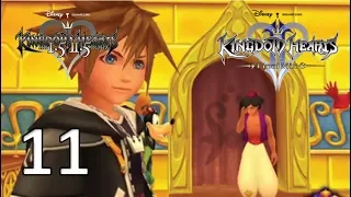 Genie & The Lamp | Kingdom Hearts 2 Final Mix PS4 - Part 11 Agrabh