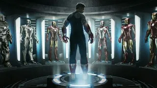 All Suit-Up Sequences By Robert Downey Jr.'s Iron Man(OLD version)movie clip HD