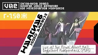 VHS: Live at the Royal Albert Hall: Engelbert Humperdinck (1985)