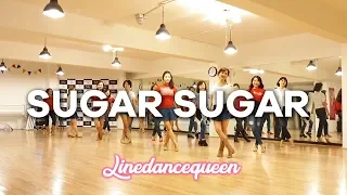 Sugar Sugar Line Dance (Beginner / Intermediate) Doug Mirand Demo & Count