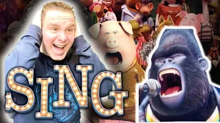 THE MUSICAL I DIDN'T KNOW I NEEDED! | SING Reaction | Johnny and Gunter are my favorite!!