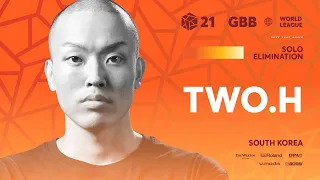 Two.H 🇰🇷 | GRAND BEATBOX BATTLE 2021: WORLD LEAGUE | Solo Elimination